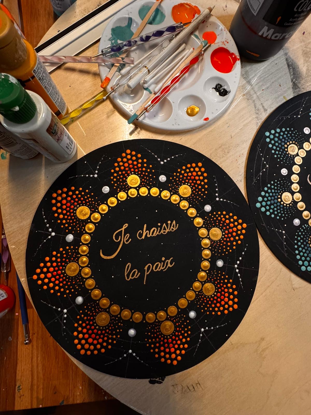 Intentions Mandala Painting w/ Carolina Couto - SAT, 13.09