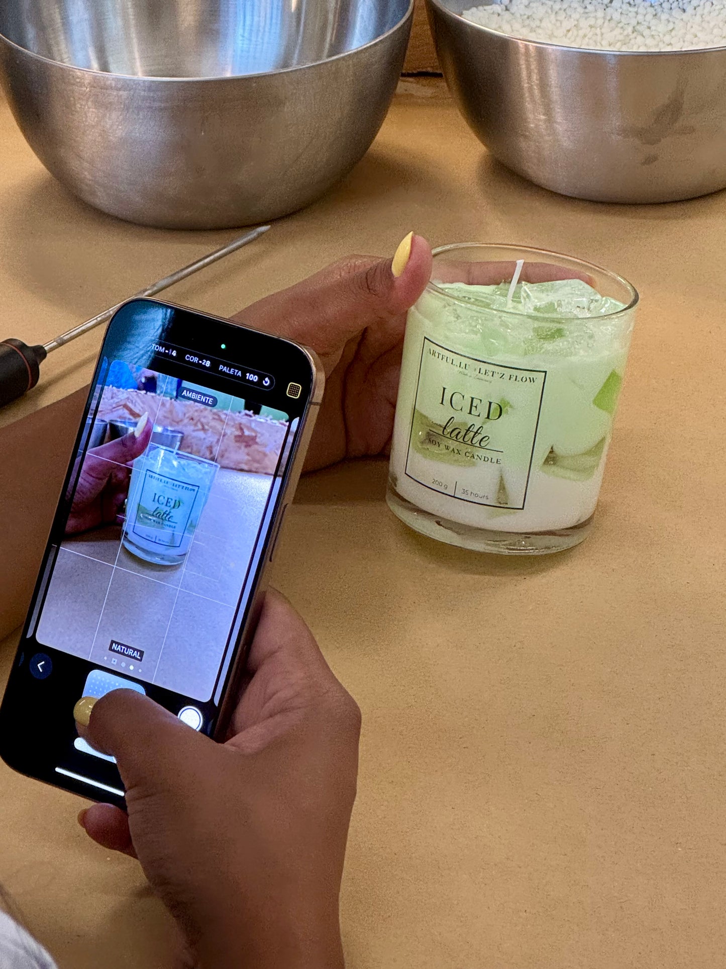 Candle making - LAST ICED DRINKS - GIRLS' NIGHT - FRI, 22.08