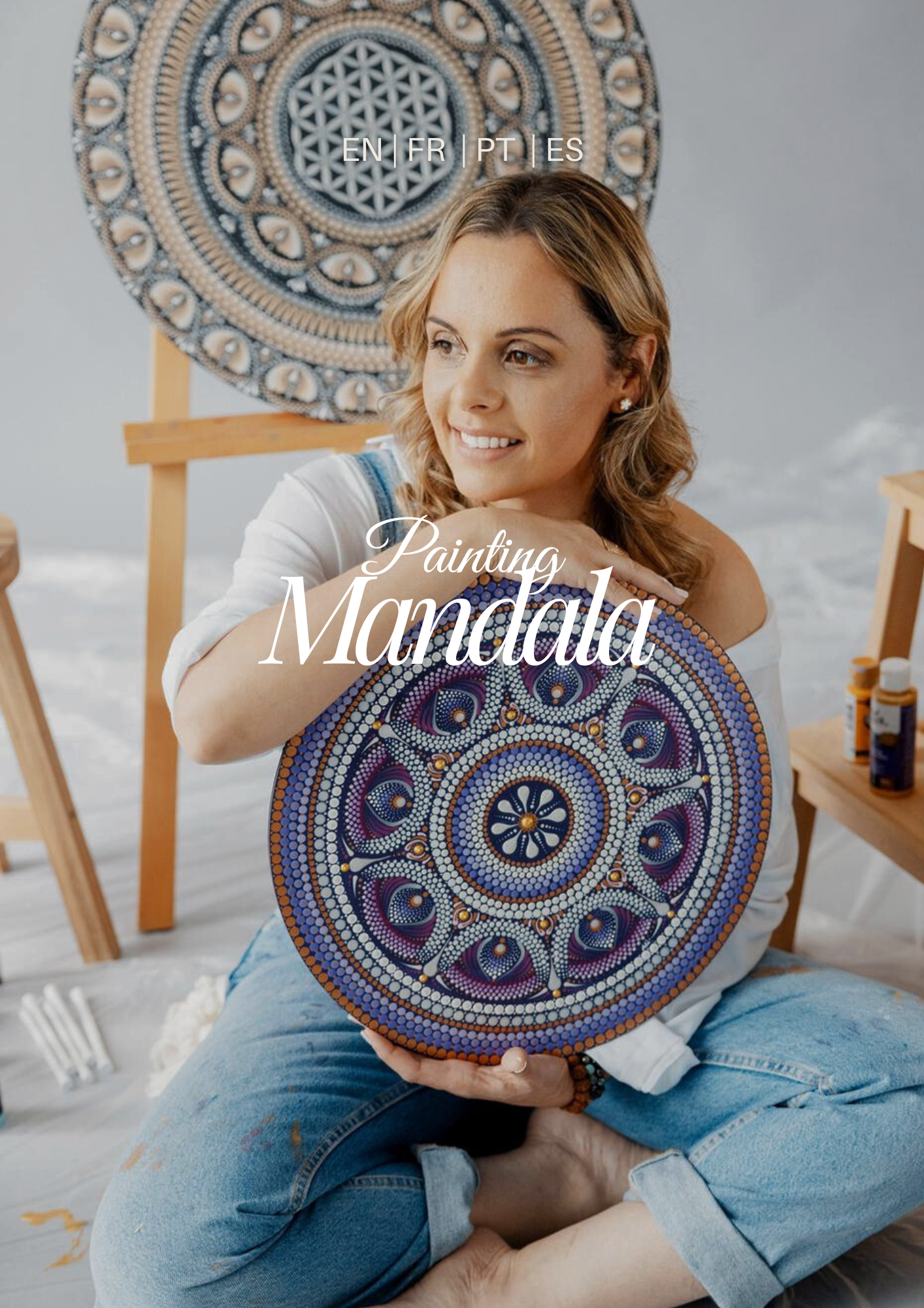 Mandala Painting w/ Carolina Couto - FLOWER - SUN, 29.06 @ 3PM