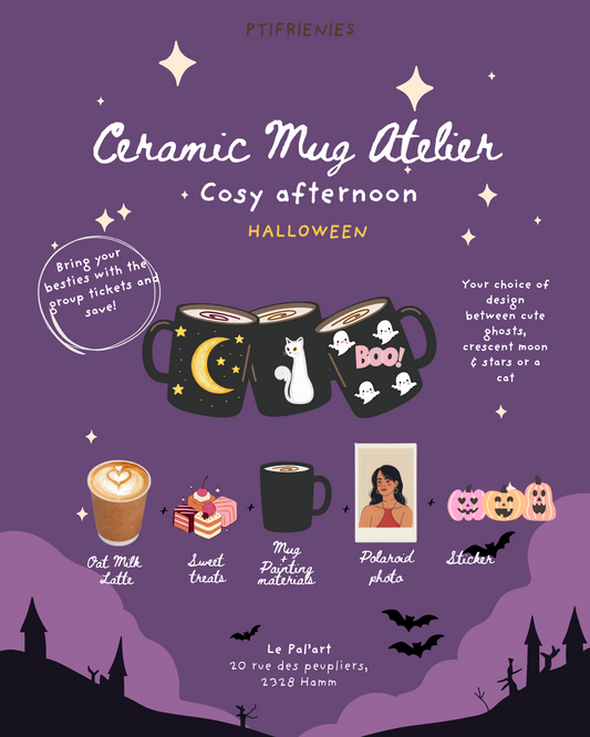 CERAMIC MUGS - COSY AFTERNOON - SUN, 26.10