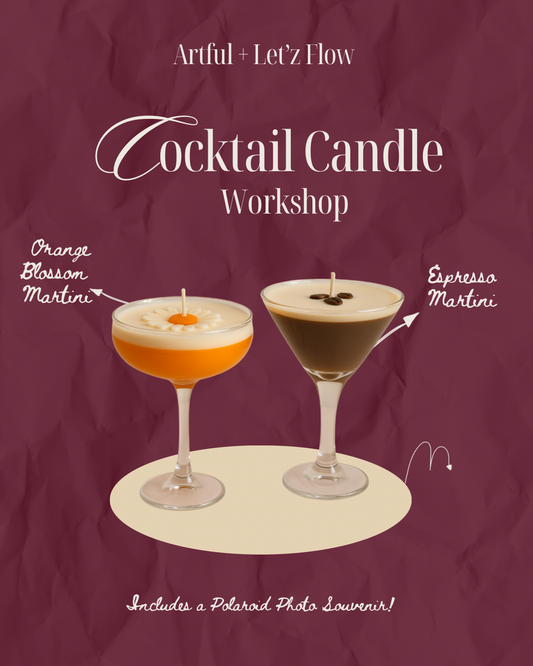 Candle making - COCKTAILS  - GIRLS' NIGHT - SAT, 11.10